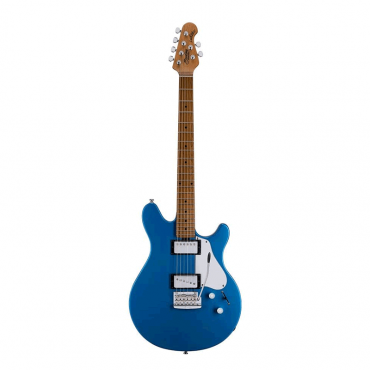 Sterling By Music Man Valentine Trem Electric Guitar, Toluca Lake Blue