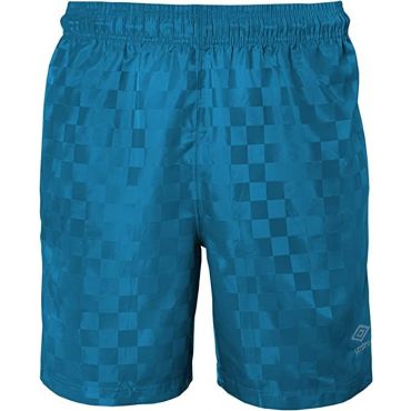 Umbro Boys Checkerboard Short, Blue Jewel
