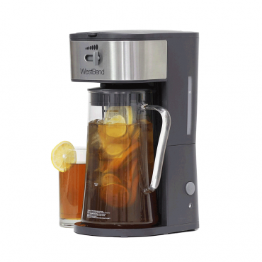 West Bend Iced Tea or Iced Coffee Maker, 10-Cups, 2.75 Quart, Black