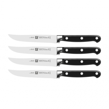 Zwilling J.A. Henckels Twin Pro 'S' Steak Knife Set, 4-pc, Black/Stainless Steel
