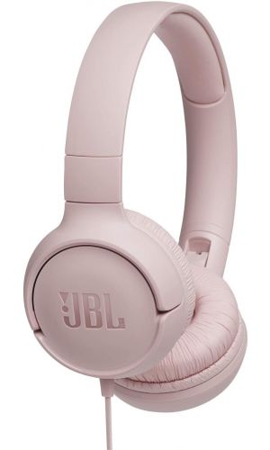 JBL Tune 500 On-Ear Headphone with One-Button Remote/Mic, Pink