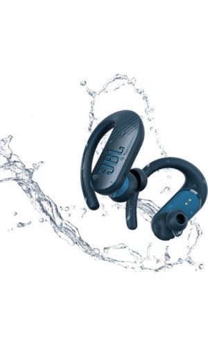 JBL Endurance Peak II True Wireless Earhook Sport Headphones, Blue