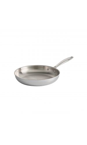 Tramontina 80116/005DS 10-Inch Fry Pan Stainless Steel Tri-Ply Clad