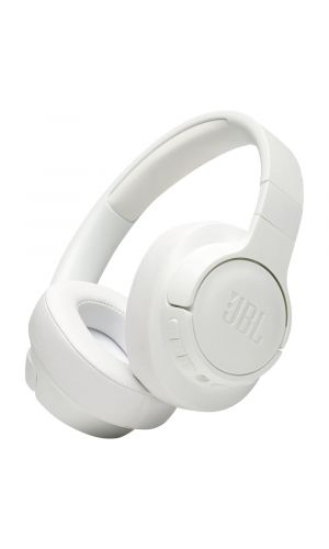 JBL Tune 750BTNC Over-Ear Wireless Headphones with ANC and On-Earcup Controls, White