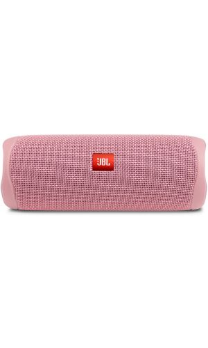 JBL Flip 5 Waterproof Portable Speaker with Bluetooth, Built-in Battery and Microphone, Pink