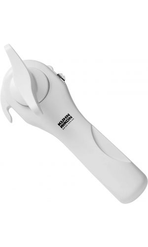 Kuhn Rikon 6.5-Inch Slim Safety LidLifter Smooth Touch Can Opener, White