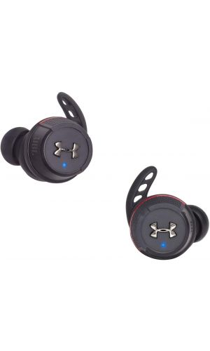 JBL UA Flash Truly Wireless Waterproof Sport Headphones with Bionic Hearing and JBL Sound, Black