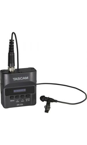 TASCAM MINI PORTABLE RECORDER WITH LAVALIERE MICROPHONE
