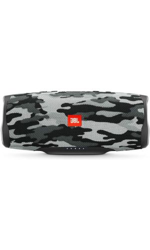 JBL Charge 4 Waterproof Portable Bluetooth Speaker with 20-hours of Playtime, Black/White Camo