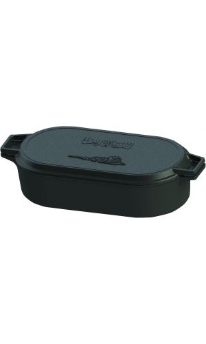 Bayou Classic 6-qt Oval Fryer with Griddle Lid