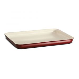 Tramontina Style 16 x 11 Inch Ceramic Baking Tray, Dishwasher-safe, Metallic Copper, 80110/055DS