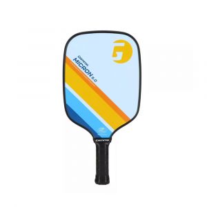 Gamma Micron 5.0 Pickleball Paddle, 12 mm Polypropylene Core & Honeycomb Grip, Blue & Orange