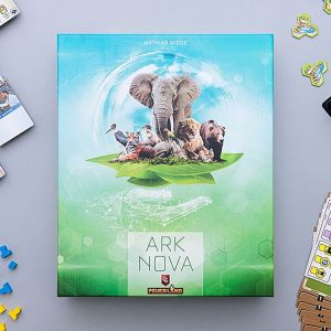 Capstone Games Ark Nova - Card Drafting, Hand Management Strategy Board Game, 1-4 Players, Ages 12+