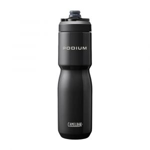 CamelBak Podium Steel Insulated Stainless Steel 22oz Bike Water Bottle, Cycling Gear, Black
