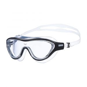 Arena Unisex Adult The One Swim Mask Fitness Swimming Goggles, Polycarbonate Lens, UV Protection, Clear/Black/Transparent