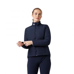 Helly Hansen Women's Crew Insulator Jacket 2.0, Soft, Comfortable & Lightweight, Warm and Comfy, Navy, Large