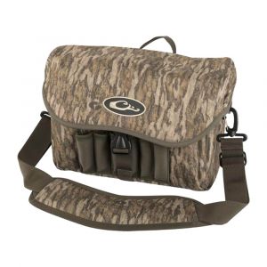Drake Refuge Blind Bag, Mossy Oak Bottomland, Waterproof Waterfowl Hunting Gear Bag, AD2100-BAG