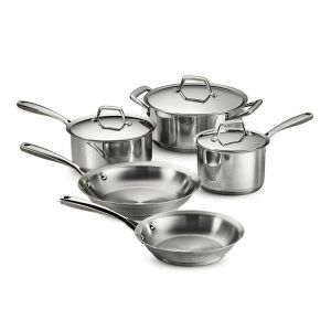 Tramontina Gourmet Prima 8-Piece Stainless Steel Cookware Set, Induction Ready, 80101/201DS