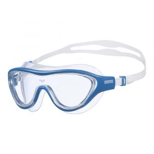 Arena Unisex Adult The One Swim Mask Fitness Swimming Goggles, Polycarbonate Lens, UV Protection, Clear/Blue/White
