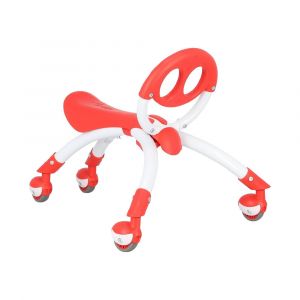 Pewi Ybike Ride On Toy & Walking Buddy, Aluminium Frame & Plastic Seat, Ages 9 Months - 3 Years, Red