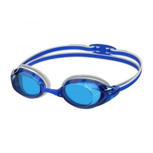 Speedo Adult Vanquisher 3.0 Swim Goggles, Enhanced Vision, Hydrodynamic Fit, UV Protection, Blue