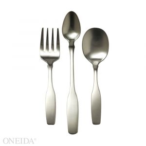 Oneida Paul Revere 3-Piece Child and Baby Fine Flatware Set, Stainless Steel, Dishwasher Safe