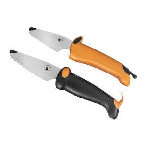 Kuhn Rikon Kinderkitchen Serrated Knife for Kids, Child-Safe Kitchen Tool with Protective Guard