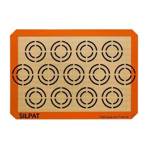 Silpat Perfect Cookie Non-Stick Silicone Baking Mat, Professional Grade Reusable Pastry Liner