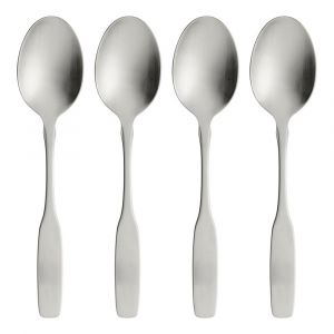 Oneida Paul Revere Fine Flatware Dinner Spoons, Set Of 4, Stainless Steel, Dishwasher Safe