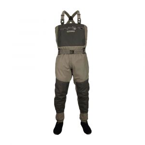 Paramount Outdoors Deep Eddy™ Breathable Stockingfoot Chest Wader, 4-Ply Waterproof Reinforced, Elk