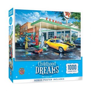 Masterpieces Childhood Dreams - Pop's Quick Stop 1000 Piece Jigsaw Puzzle, Family -Friendly Game