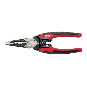 Milwaukee 6-in-1 Combination Pliers, Dual Head Design, Bolt Cutter & Reaming Head, 48-22-3069