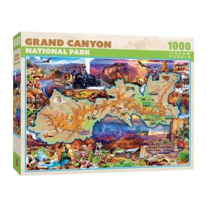 MasterPieces Grand Canyon National Park 1000-Piece Jigsaw Puzzle, America's Outdoor Home, Ages 14+
