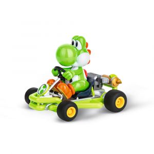 Carrera 2.4GHz Mario Kart™ Pipe Kart, Yoshi, Remote Radio Control Car with Rechargeable Battery