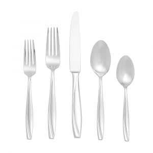 Oneida Camlynn Mirror 20-Pc Everyday Flatware Set, Service For 4, Stainless Steel, Dishwasher Safe
