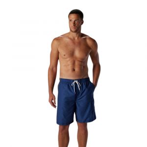 Speedo Men's Marina Sport Volley Swim Trunks, Lightweight, Quick Dry VaporPLUS Fabric, UPF 50+, Blue, L
