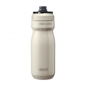 CamelBak Podium Steel Insulated Stainless Steel 18oz Bike Water Bottle, Cycling Gear, Stone