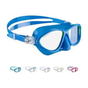 Cressi Kids Moon Swim Goggle with Comfortable Mask for 7 to 15 Years Child, Shatterproof Lense, Blue