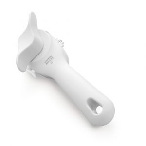 Kuhn Rikon 8" Auto Safety LidLifter Can Opener, Hands-Free Attachment, No Sharp Edges, White