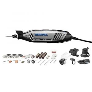 Dremel Variable Speed Rotary Tool Kit, High-Powered Motor, Universal Keyless Chuck, 4300-5/40