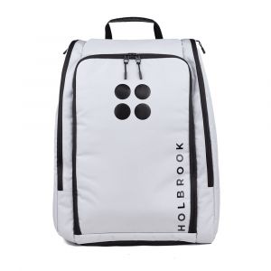 Holbrook Podium Pickleball Bag with Dedicated Shoe Pocket & Mesh Side Pocket for Water Bottle, Grey
