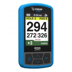 Izzo Swami 6000 Handheld 2.5-Inch Golf GPS Water, Blue