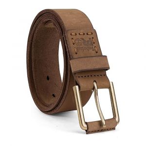 Timberland PRO® Men's 40mm Workwear Leather Belt, Heavy-duty & Long-lasting, 100% Genuine Leather, Wheat/Pull Up, 38
