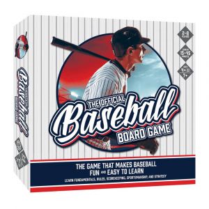 Masterpieces The Official Baseball Board Game, For 2-8 Players Ages 6 & Up, Perfect for Endless Enjoyment