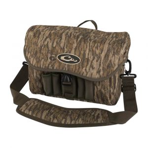 Drake Refuge Blind Bag with Adjustable Strap for Hunting, Waterproof, Mossy Oak Blades Habitat