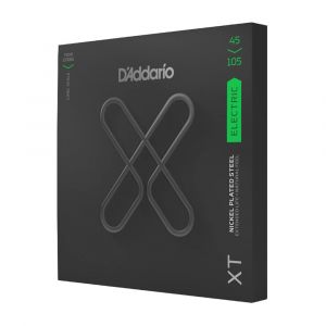 D'Addario XT Nickel Plated Steel Bass Guitar Strings, Extended Life Treated Coating, XTB45105