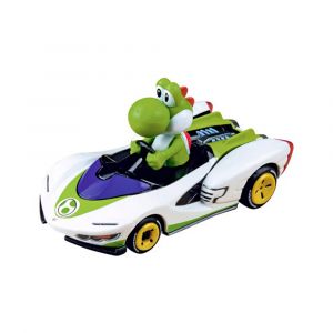 Carrera Go Mario Kart™ - P-Wing - Yoshi Car Toy, 1:43 Scale, Original Mario Kart License, Ages 6+