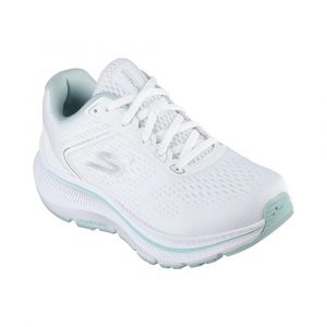 Skechers Women's Go Run Consistent 2.0 - Advantage Shoes, Mesh Upper & Air-Cooled Goga Mat™ Insole, White/Mint, 10