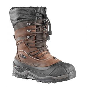 Baffin Men's Snow Monster Round Toe Insulated All-weather Boot, Snowshoe Compatible & Slip Resistant, Worn Brown, 10