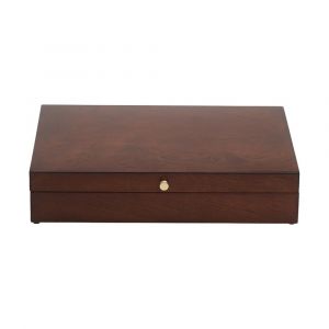 Reed and Barton Eureka™ Mahogany Flatware Chest, Holds Up to 108 Pieces, Service for 12, Brown, 50MB